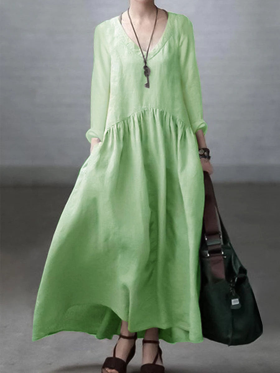 Clara | Effortless Linen Ease Dress