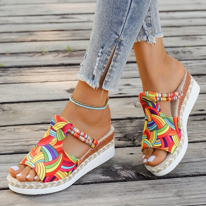 Mira | Summer Wedge Sandals