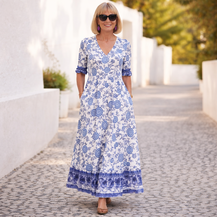 Ella | Elegant Floral Dress with a Breezy, Effortless Feel