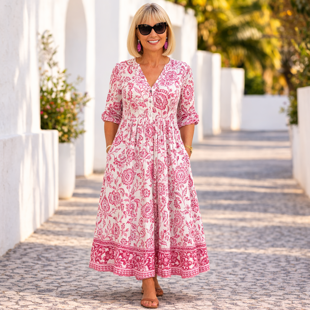 Ella | Elegant Floral Dress with a Breezy, Effortless Feel