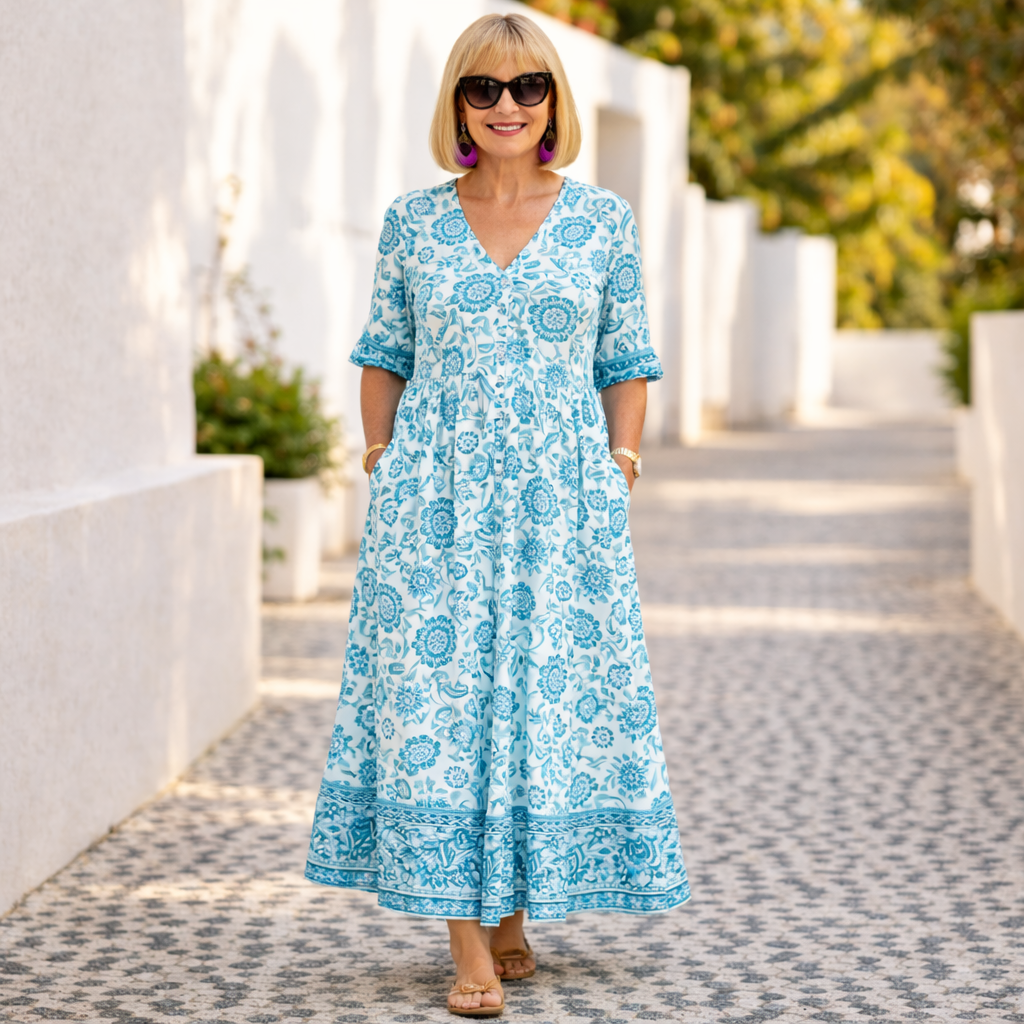 Ella | Elegant Floral Dress with a Breezy, Effortless Feel