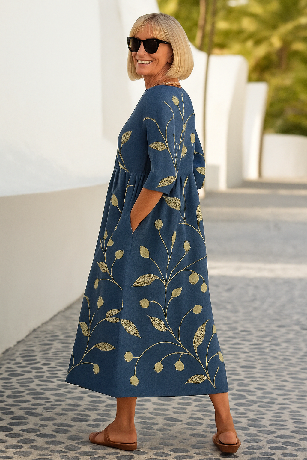 Lucy | Midi Dress for Effortless Comfort