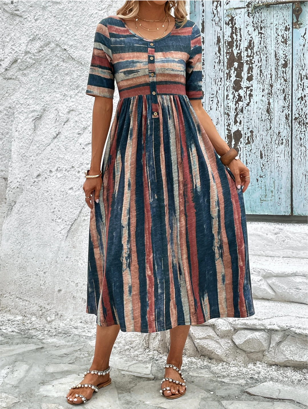 Myla | Elegant Flattering Midi Dress