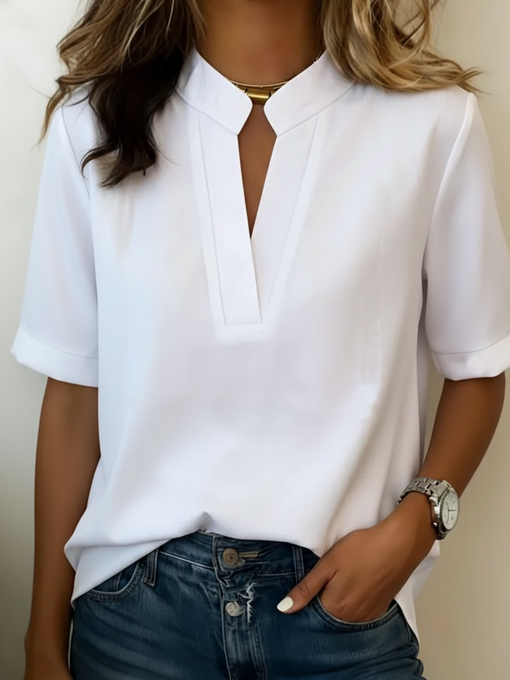 Lunvessa | Relaxed Short-Sleeved Shirt