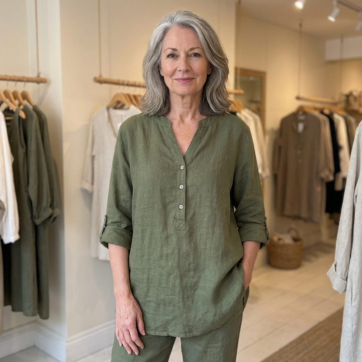 Freja™ | Lightweight, Comfortable Button-Up Shirt
