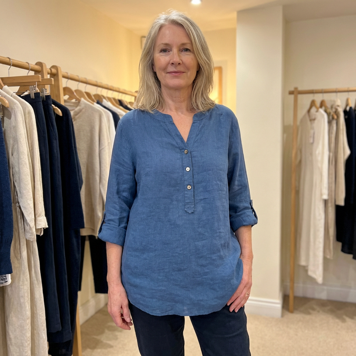 Freja™ | Lightweight, Comfortable Button-Up Shirt