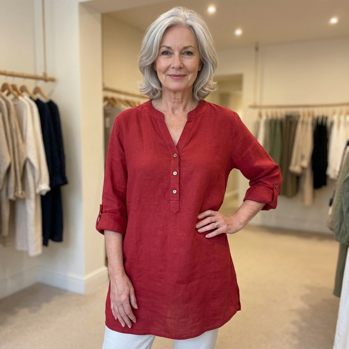 Freja™ | Lightweight, Comfortable Button-Up Shirt