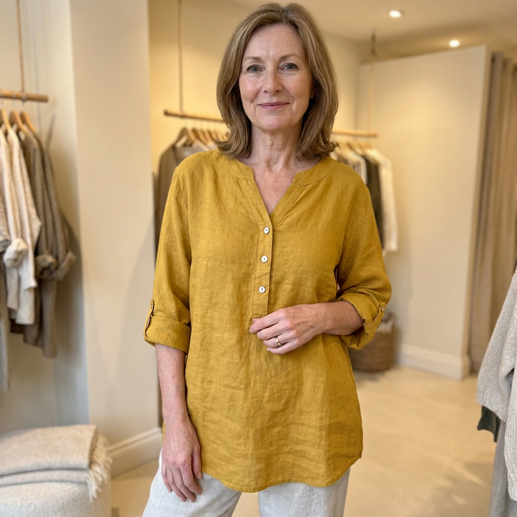 Freja™ | Lightweight, Comfortable Button-Up Shirt
