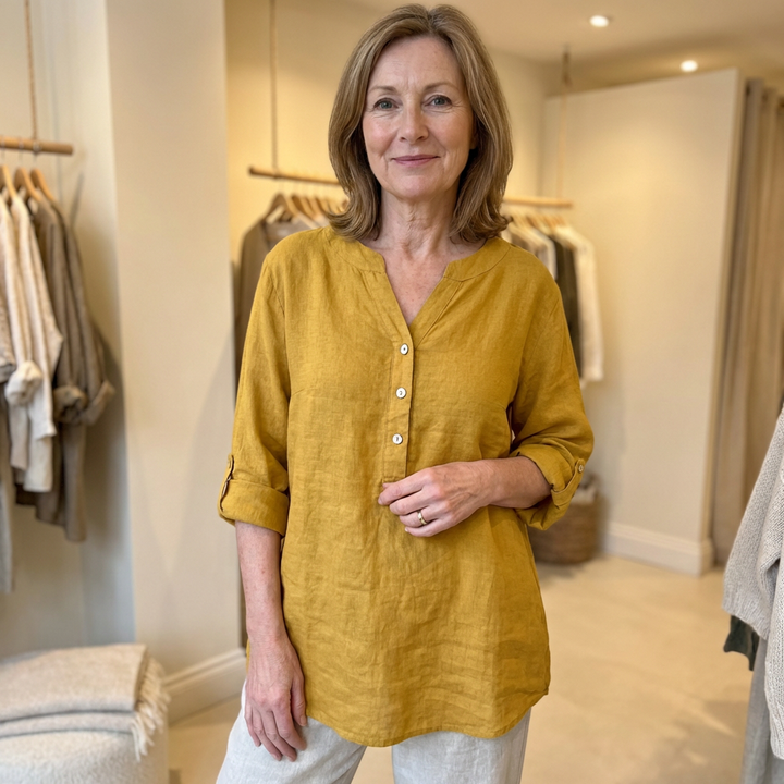 Freja™ | Lightweight, Comfortable Button-Up Shirt