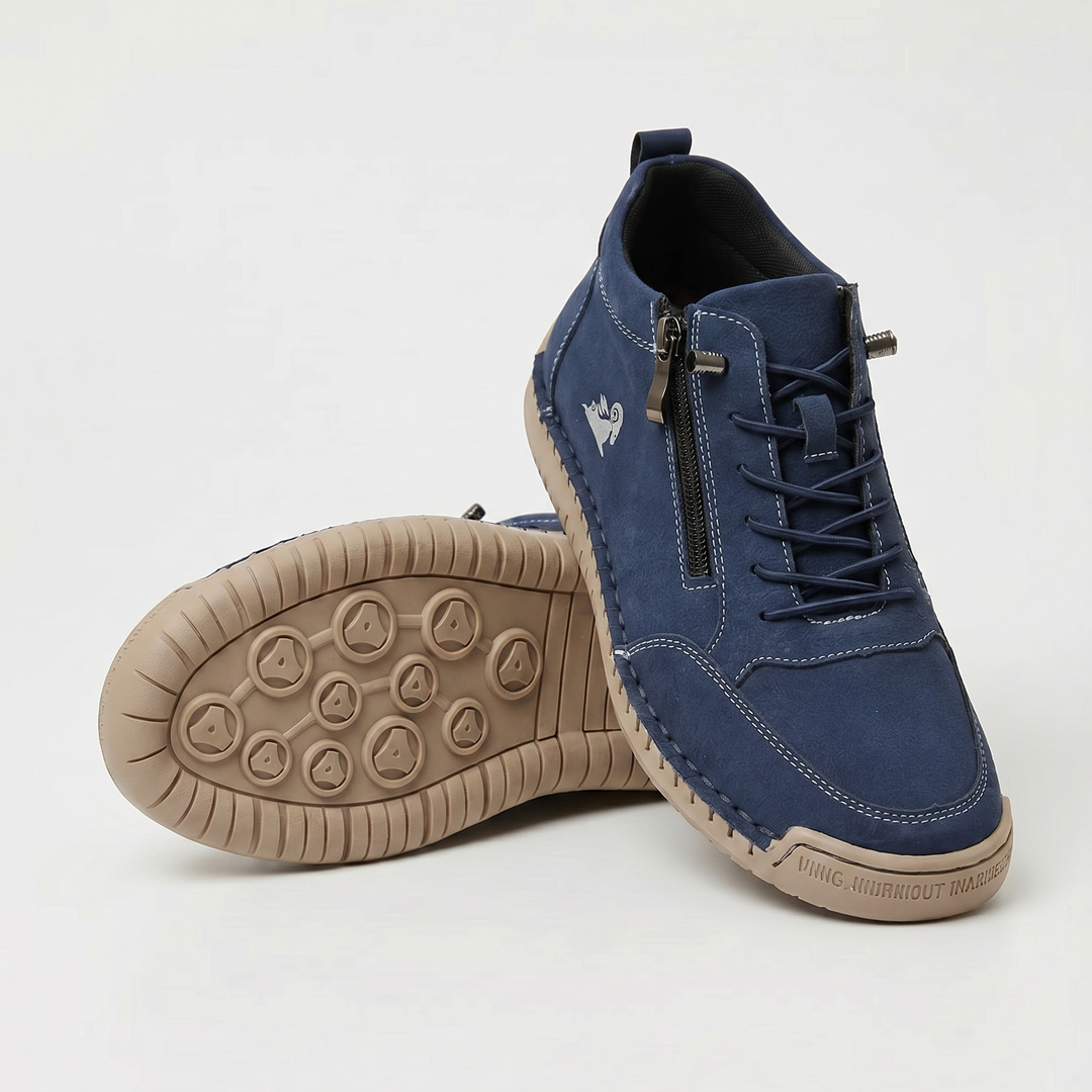 Flora | Comfortable Orthopedic Zip Shoes