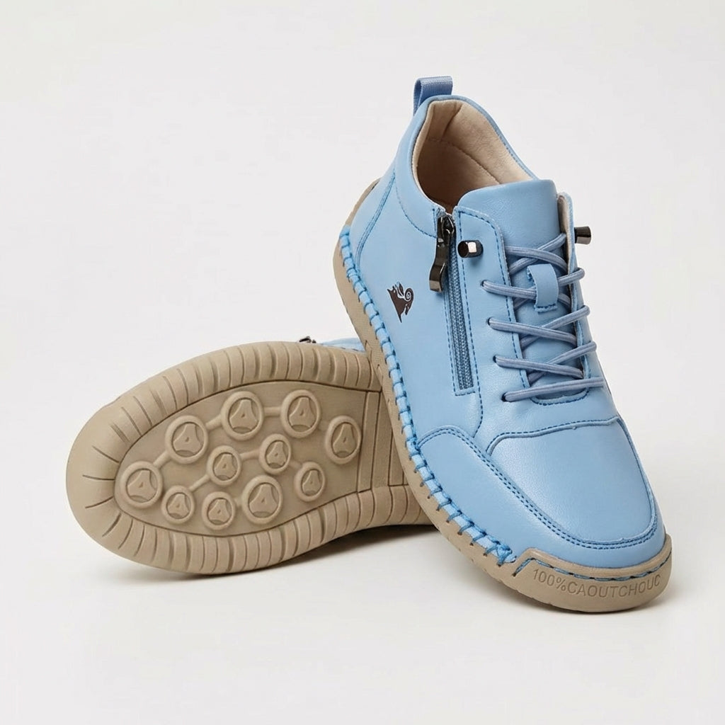Flora | Comfortable Orthopedic Zip Shoes