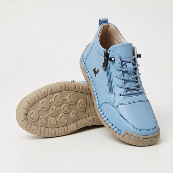 Flora | Comfortable Orthopedic Zip Shoes